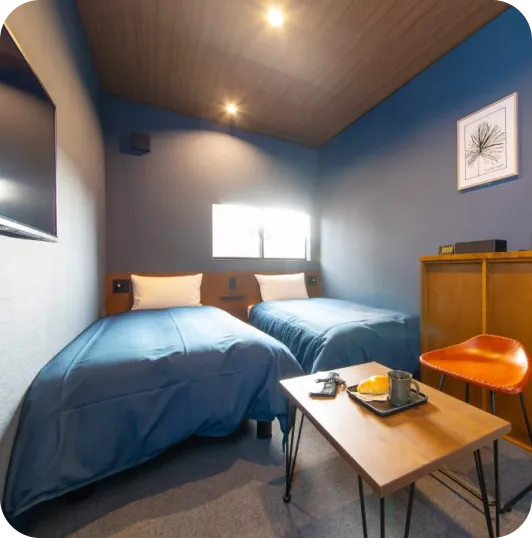 blue quad hotel